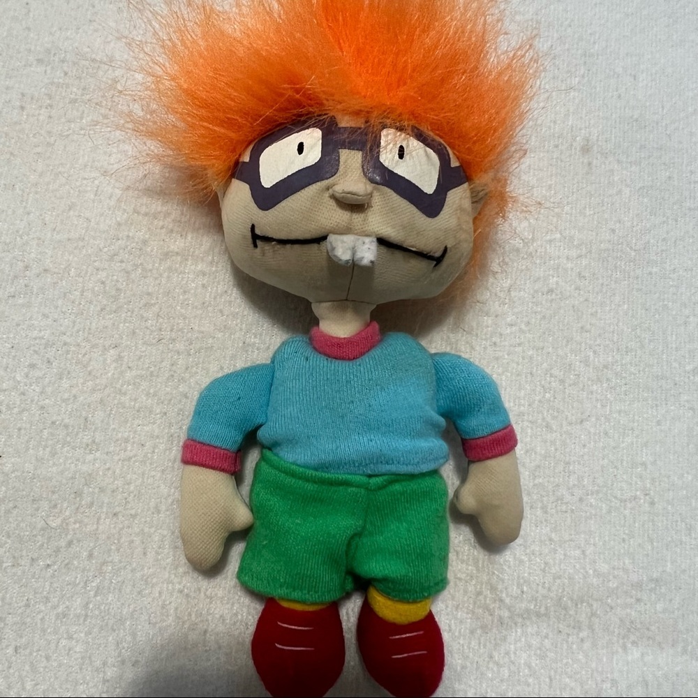 Rugrats 1997 vintage plush Chuckie Tommy Pickles Nickelodeon - Picture 5 of 7